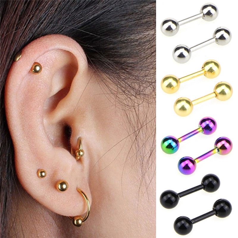 Earrings For Piercing
 Ear Nail Bone Barbell Earring Piercing Helix Ear Stud