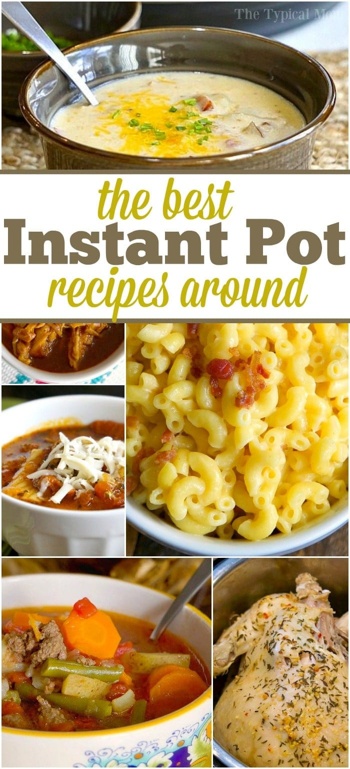 Easiest Instant Pot Recipes
 Easy Instant Pot Recipes · The Typical Mom