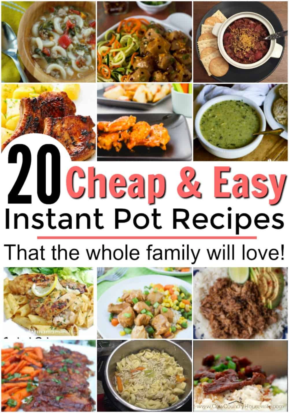 Easiest Instant Pot Recipes
 Cheap and Easy Instant Pot Recipes