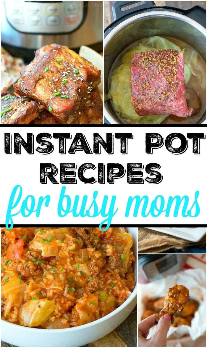 Easiest Instant Pot Recipes
 The Best Instant Pot Recipes for Busy Moms · The Typical Mom