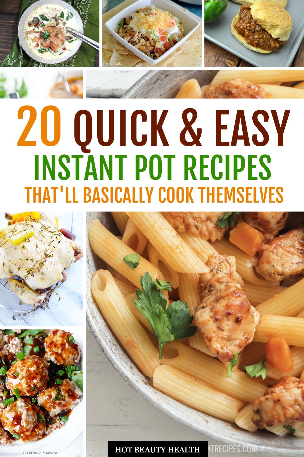 Easiest Instant Pot Recipes
 20 Easy Instant Pot Recipes For The Whole Family Hot