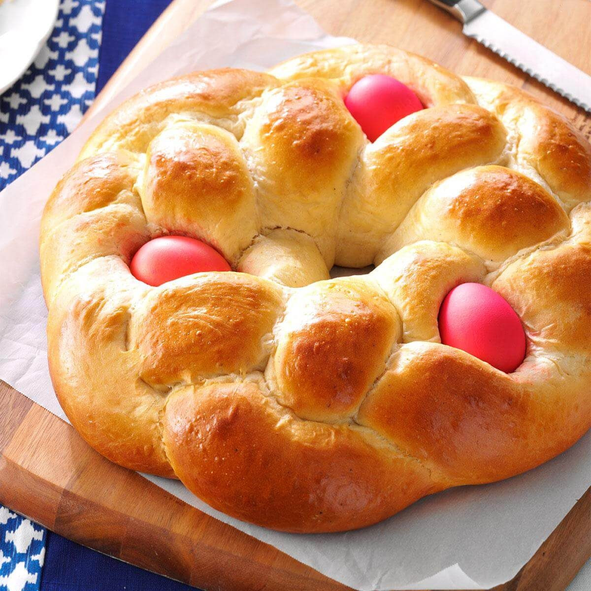 Easter Bread Recipes
 Easter Egg Bread Recipe