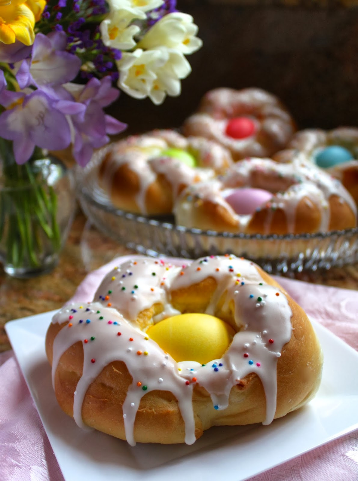 Easter Bread Recipes
 Individual Italian Easter Bread Rings…Easy Step by Step