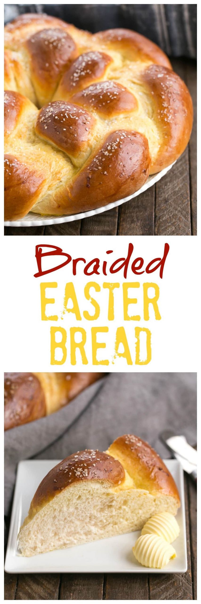 Easter Bread Recipes
 Braided Easter Bread Recipe That Skinny Chick Can Bake