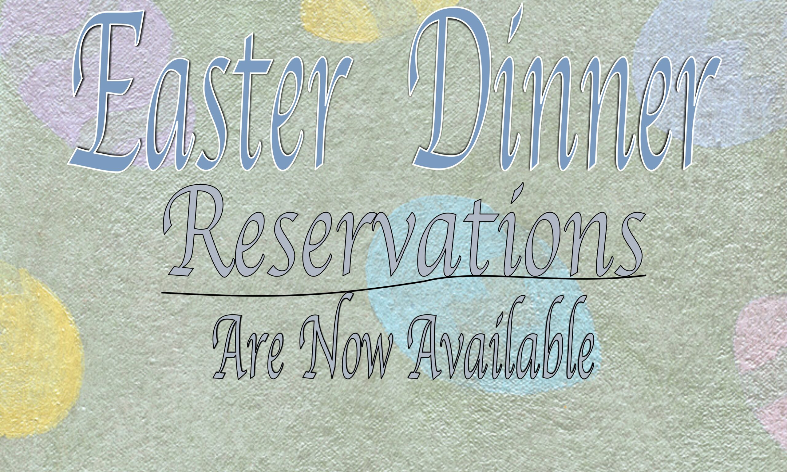 Easter Dinner 2020
 EASTER SUNDAY DINNER 2020 Mama Rao s Italian Restaurant