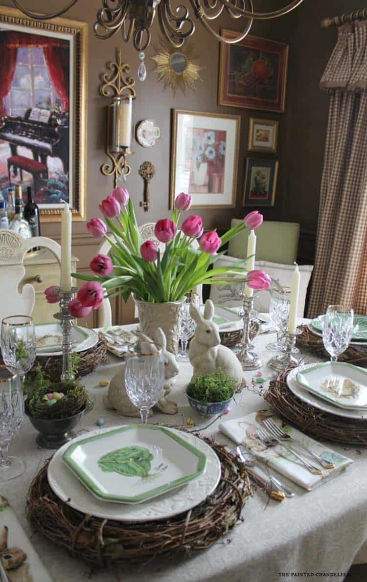 Easter Dinner Table
 32 Incredibly stylish and inspiring Easter table
