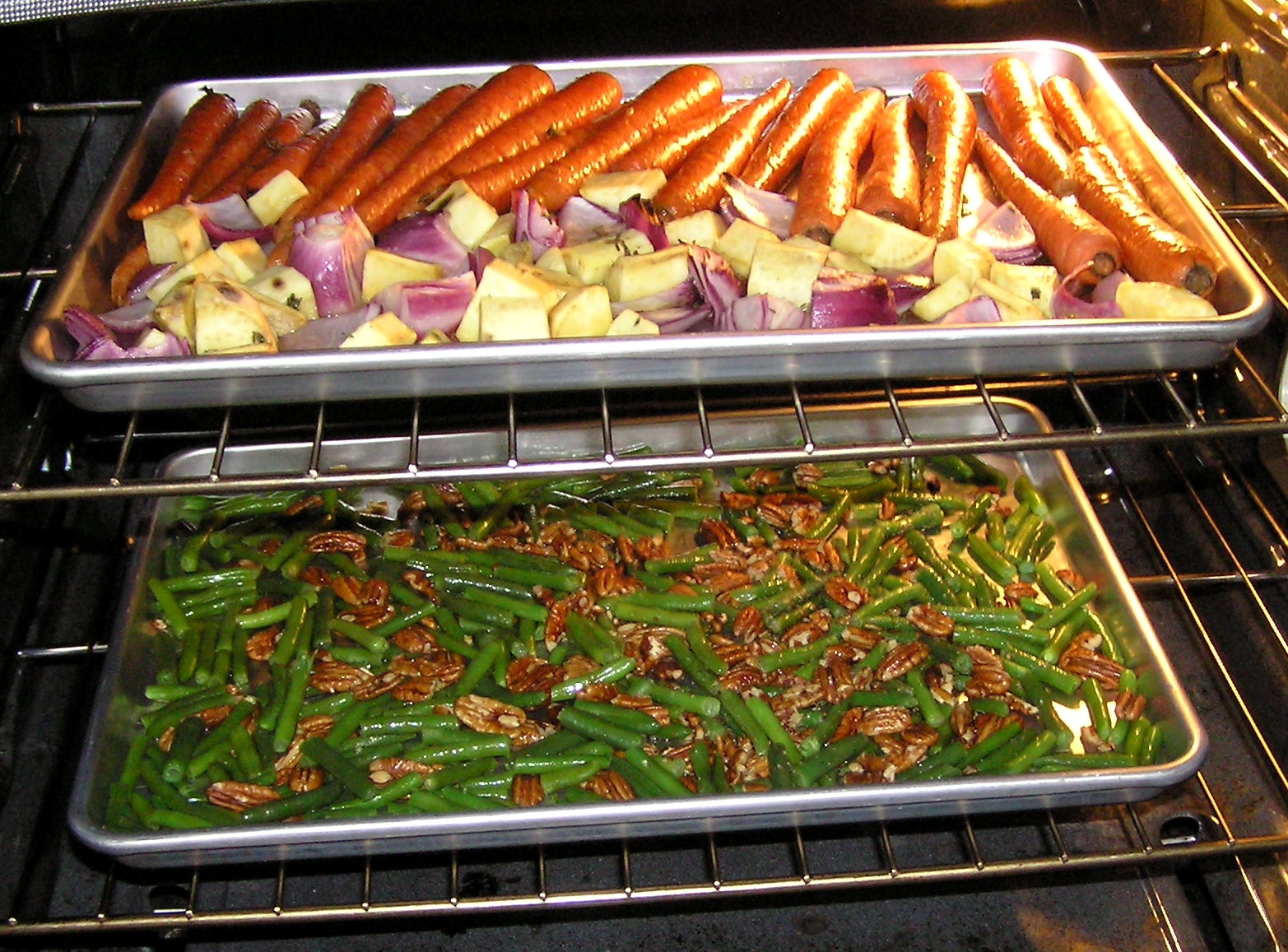 Easter Dinner Vegetables
 Ve arian Easter dinner