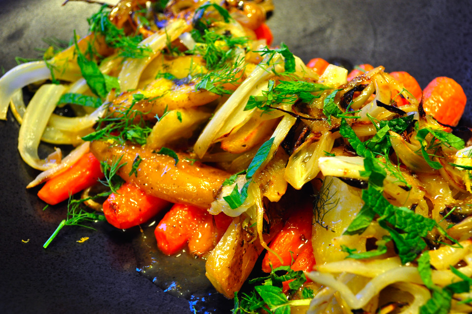 Easter Dinner Vegetables
 The ex Expatriate s Kitchen Caramelized Fennel and Root