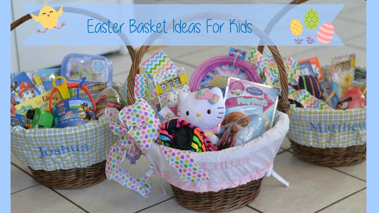 Easter Gifts Kids
 Easter Basket Ideas For Kids