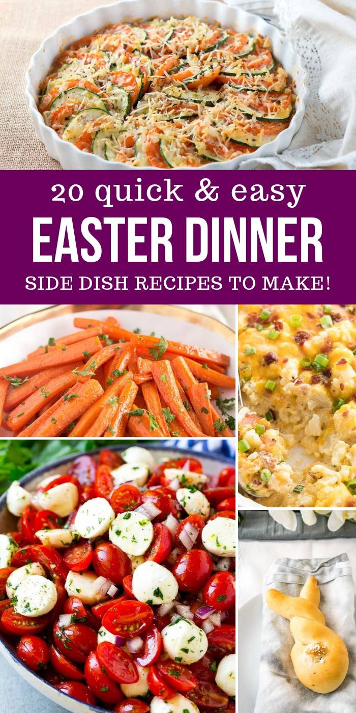 Easter Lunch Side Dishes
 Easter Dinner Side Dishes Passion For Savings