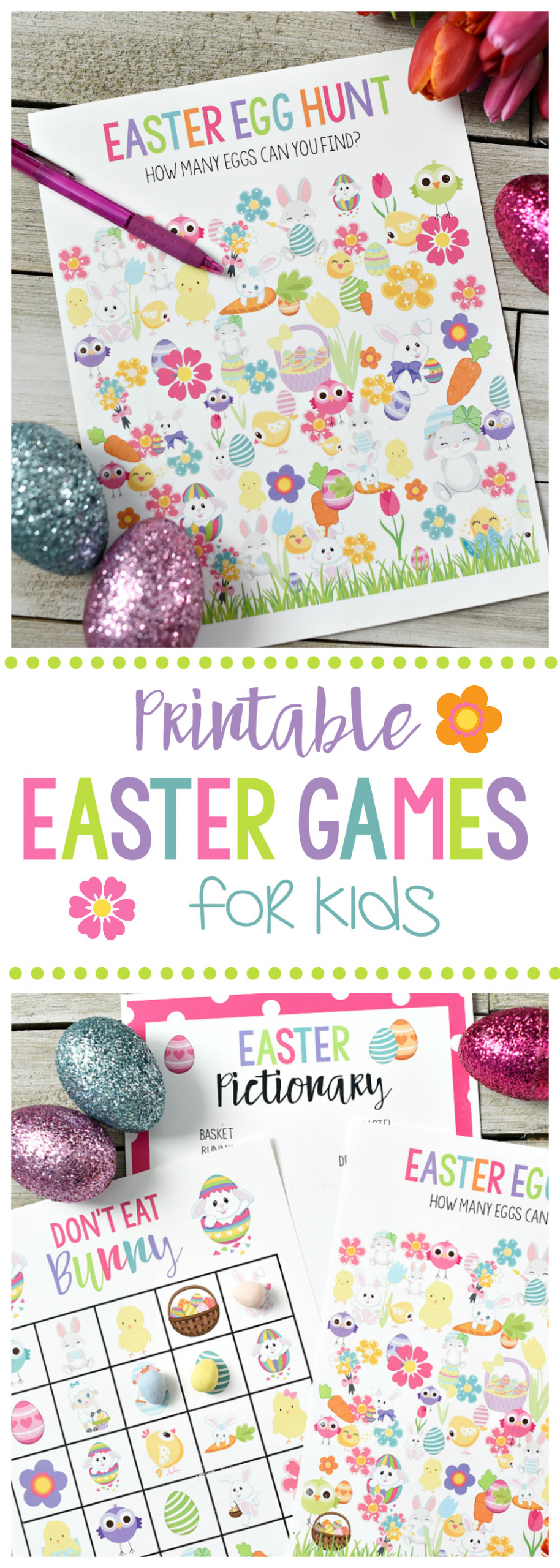 Easter Party Kids Games
 Free Printable Easter Games for Kids – Fun Squared
