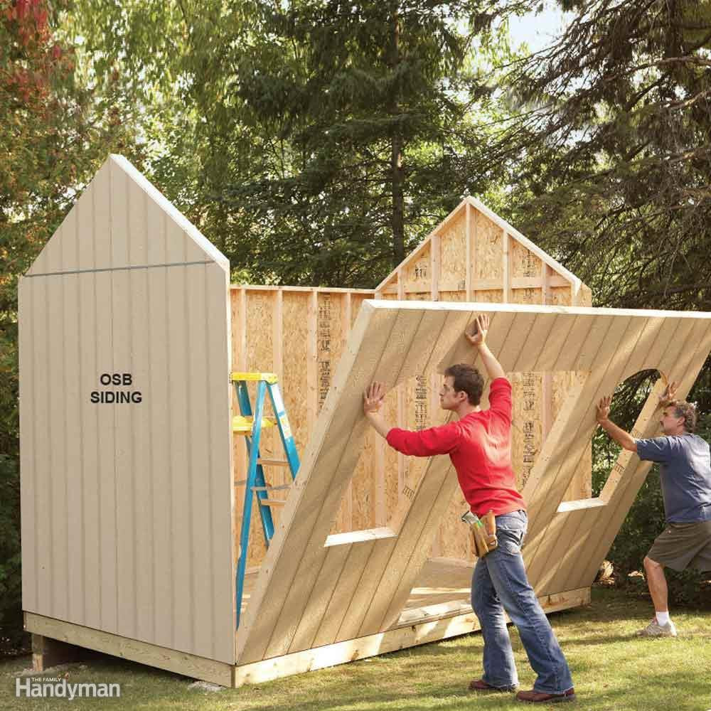 Easy Backyard Storage
 DIY Storage Shed Building Tips