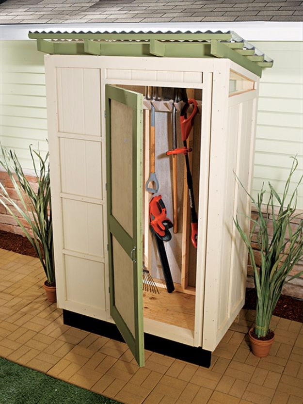 Easy Backyard Storage
 31 DIY Storage Sheds and Plans To Make This Weekend