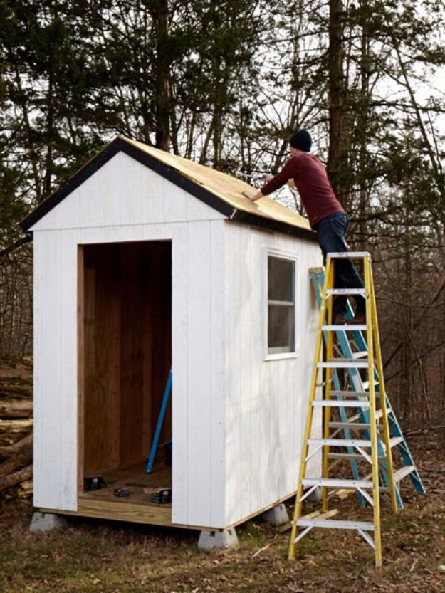 Easy Backyard Storage
 31 DIY Storage Sheds and Plans To Make This Weekend