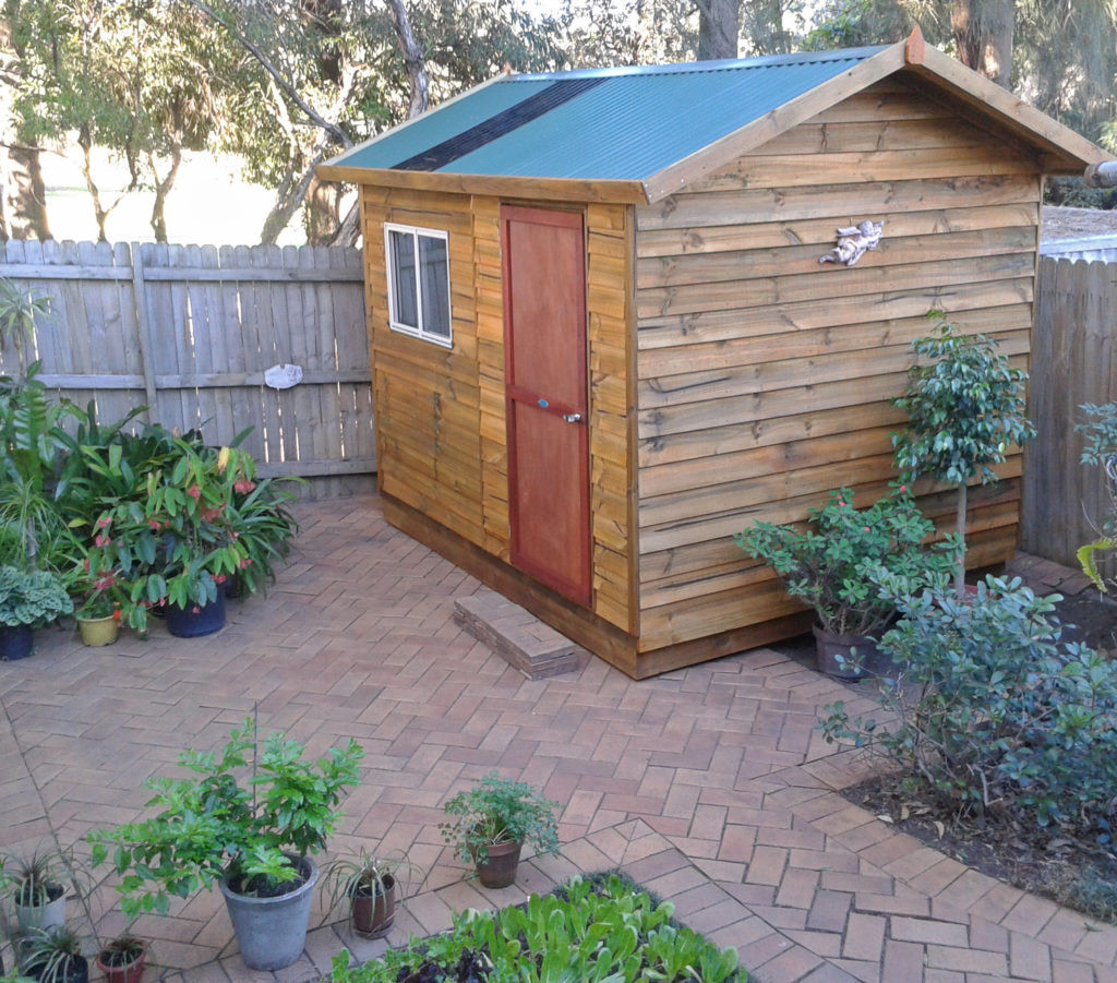 Easy Backyard Storage
 Easy diy storage shed ideas