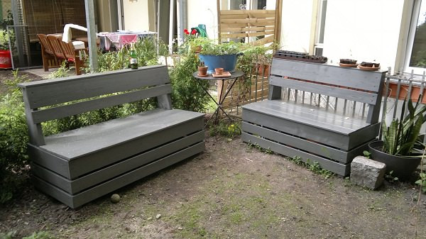 Easy Backyard Storage
 20 Amazing DIY Garden Furniture Ideas