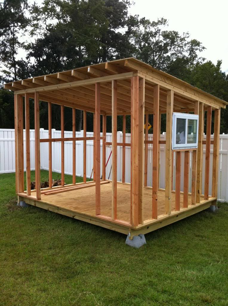 Easy Backyard Storage
 Shed Blueprints