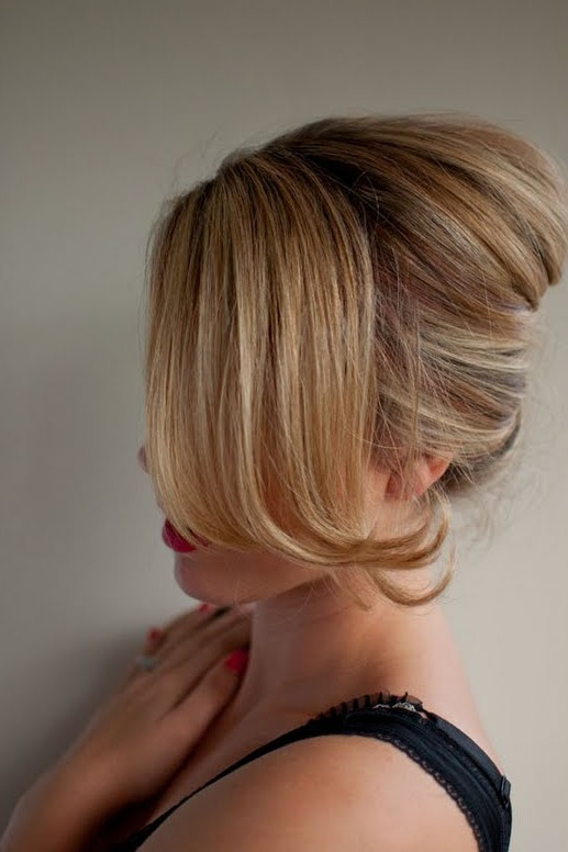 Easy Beehive Hairstyle
 Beautiful Relaxed Beehive Updo Easy Beehive Hairstyle