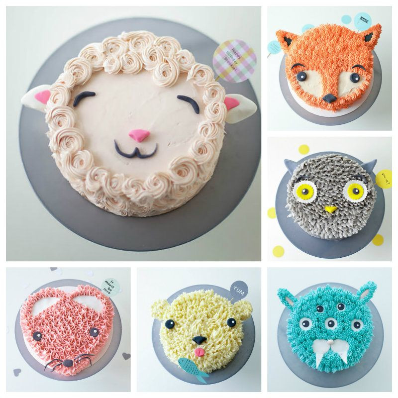 Easy Cake Decorating Ideas For Kids
 Cute Kids Birthday Cakes