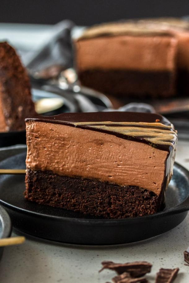 Easy Chocolate Mousse Cake Recipe
 Chocolate Mousse Mud Cake