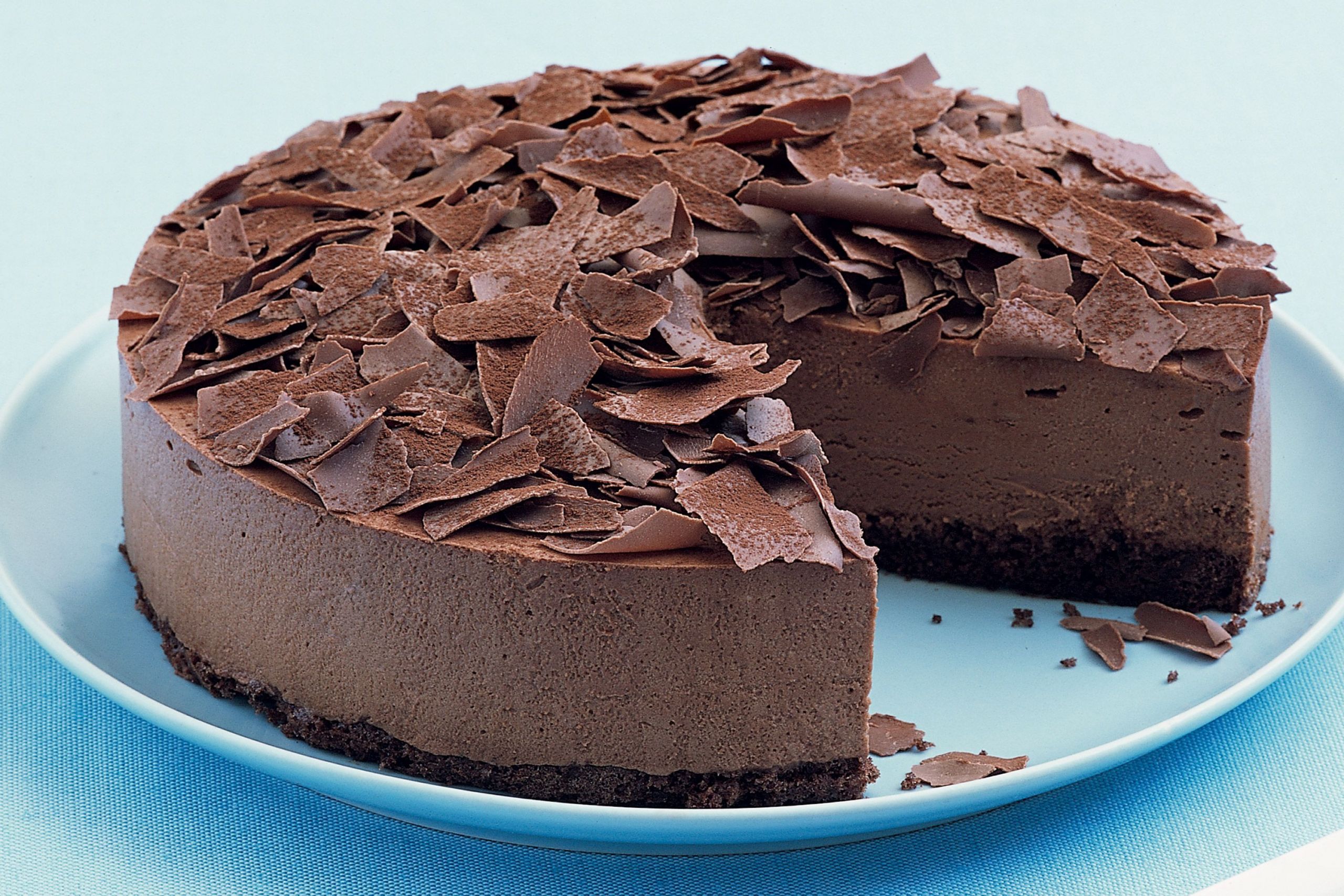 Easy Chocolate Mousse Cake Recipe
 super easy chocolate mousse