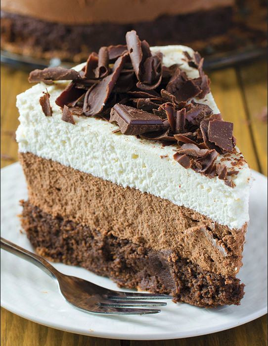 Easy Chocolate Mousse Cake Recipe
 Triple Chocolate Mousse Cake