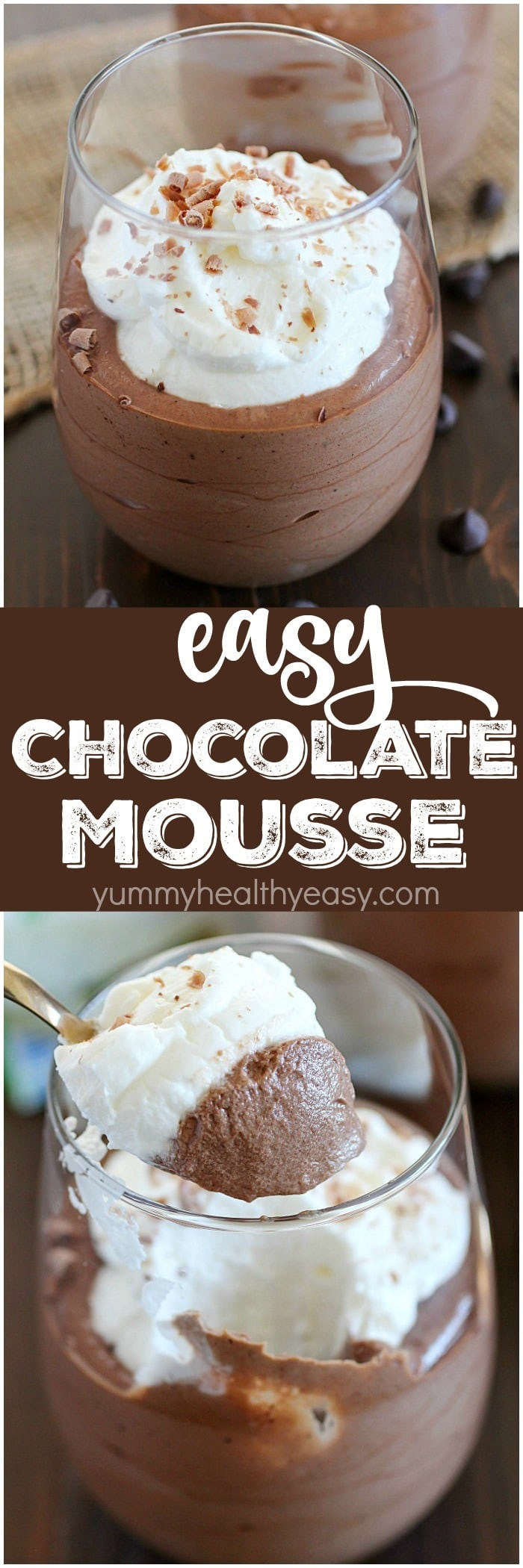 Easy Chocolate Mousse Cake Recipe
 Easy Chocolate Mousse Recipe Yummy Healthy Easy