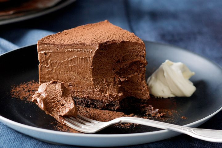 Easy Chocolate Mousse Cake Recipe
 Double chocolate mousse cake