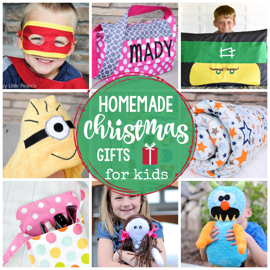 Easy Christmas Gifts For Kids
 25 Homemade Christmas Gifts for Kids Crazy Little Projects