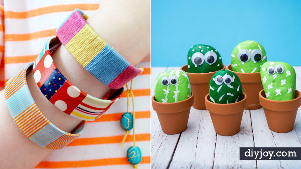 Easy Crafts For Kids To Make
 40 Crafts and DIY Ideas for Bored Kids