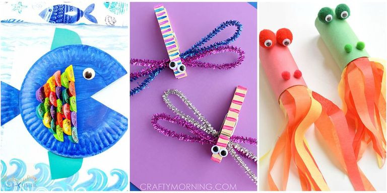 Easy Crafts For Kids To Make
 10 Easy Craft Ideas For Kids Fun DIY Craft Projects for