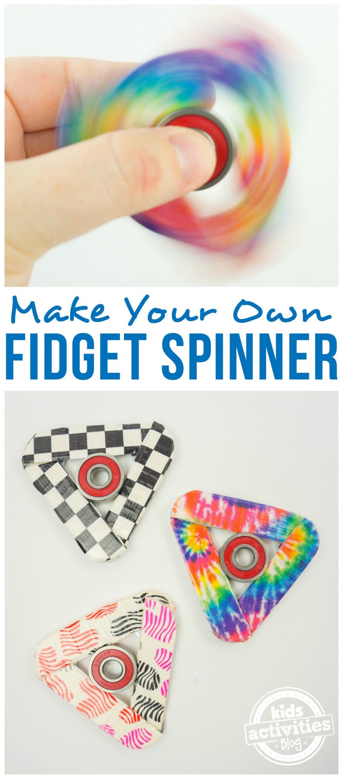 Easy Crafts For Kids To Make
 How To Make a Fid Spinner