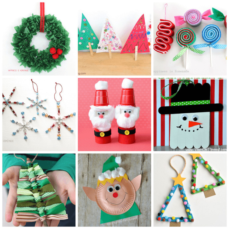 Easy Crafts For Kids To Make
 Easy Christmas Kids Crafts that Anyone Can Make