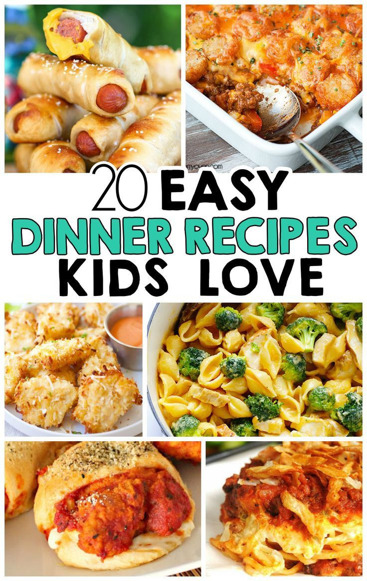 Easy Dinner Recipes For Kids
 20 Easy Dinner Recipes That Kids Love