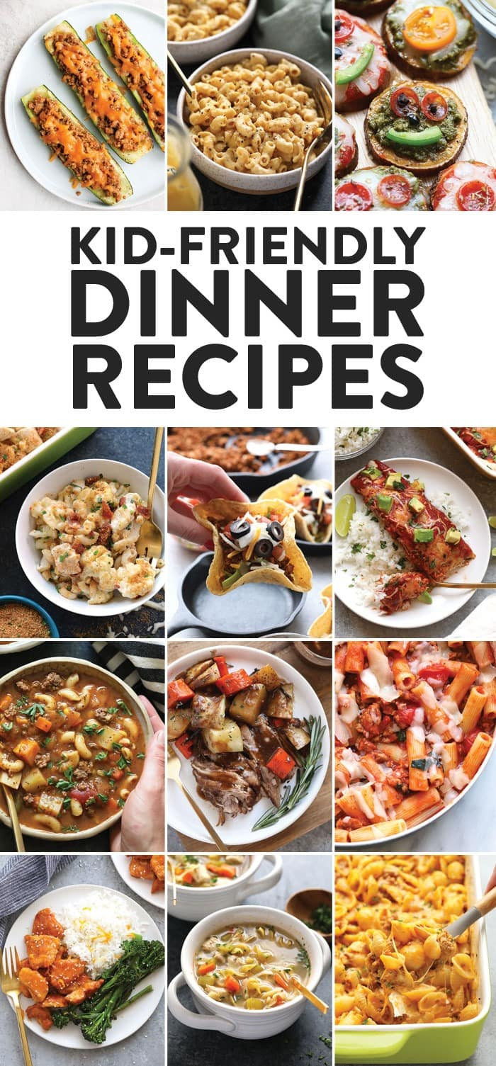 Easy Dinner Recipes For Kids
 Healthy Kid Friendly Dinner Recipes 30 Recipes Fit