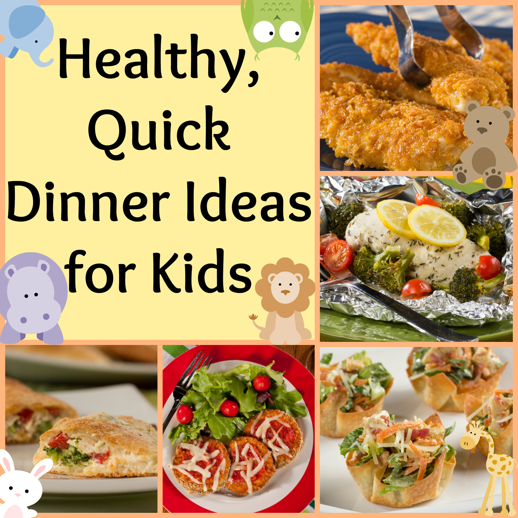 Easy Dinner Recipes For Kids
 Healthy Quick Dinner Ideas for Kids Mr Food s Blog