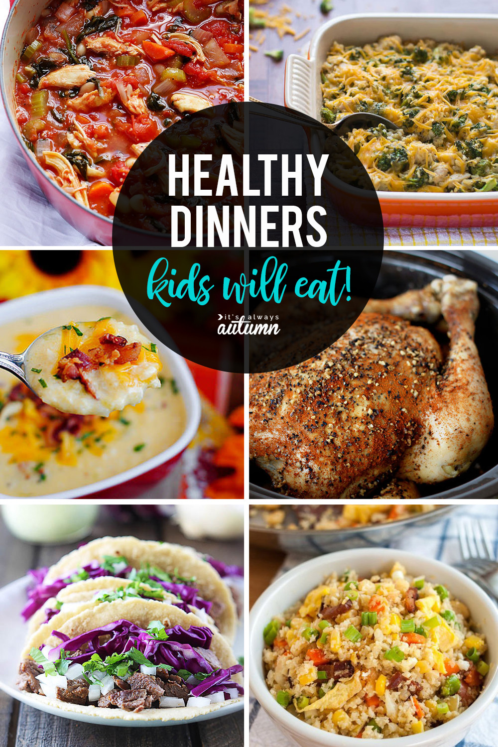 Easy Dinner Recipes Kids
 20 healthy easy recipes your kids will actually want to