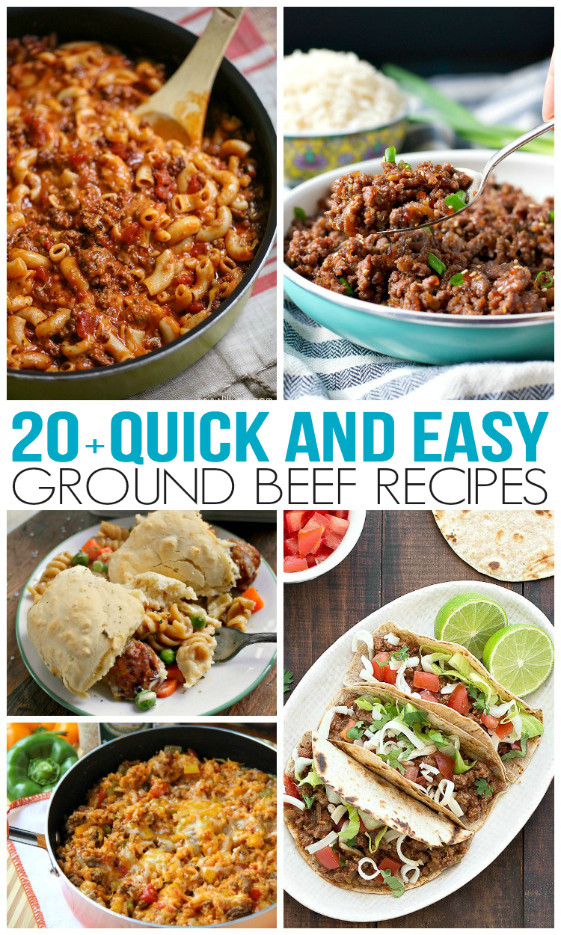 Easy Dinner Recipes With Ground Beef
 Quick and Easy Ground Beef Recipes Family Fresh Meals