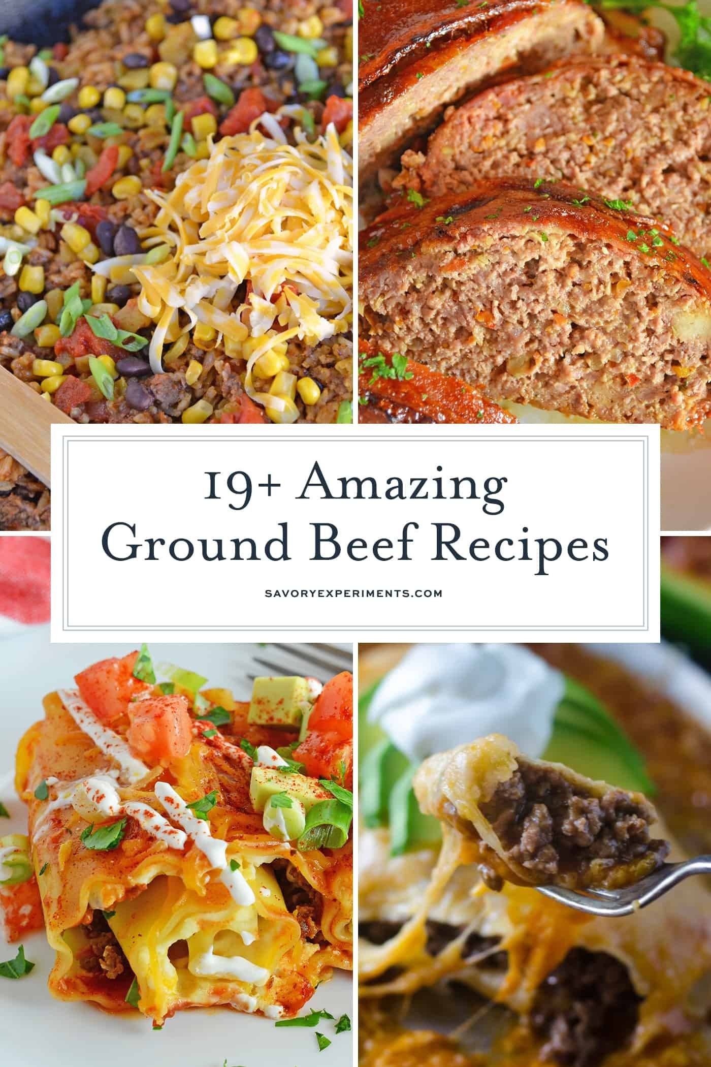 Easy Dinner Recipes With Ground Beef
 19 Amazing Ground Beef Recipes