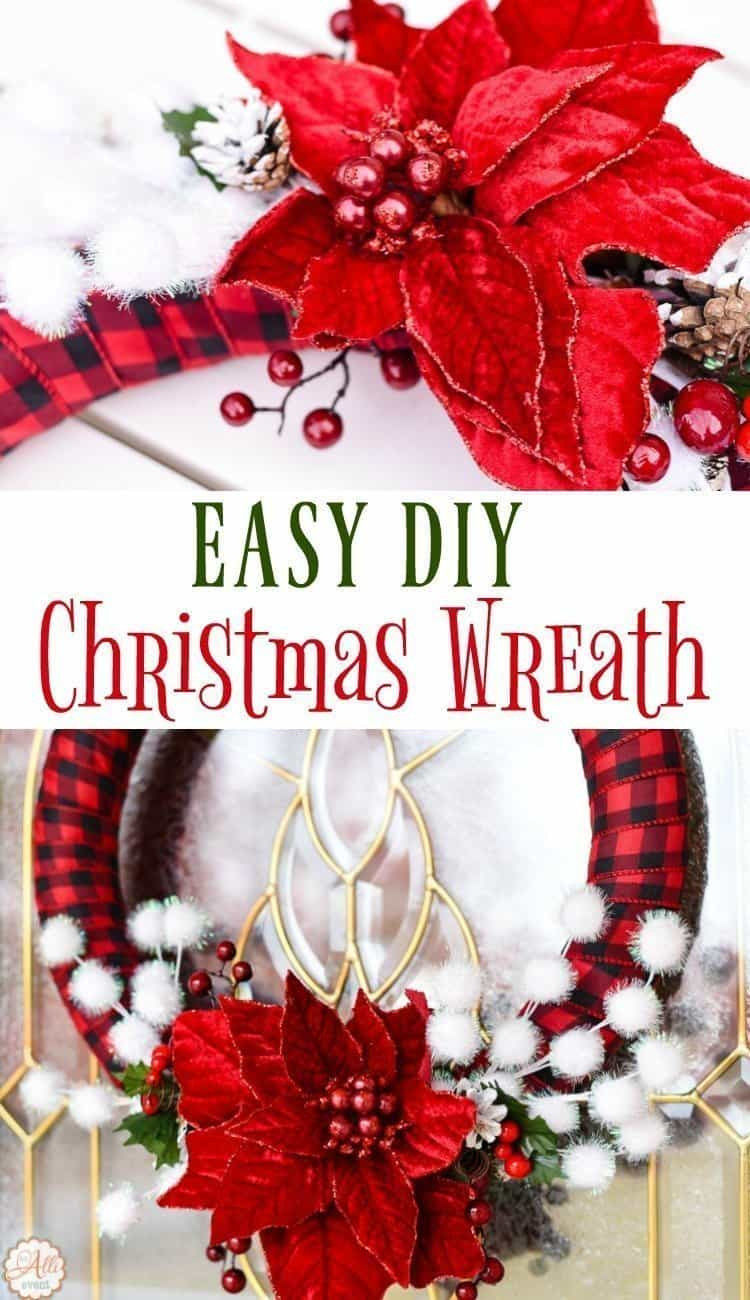 Easy DIY Christmas Wreath
 How to Make an Easy DIY Christmas Wreath An Alli Event