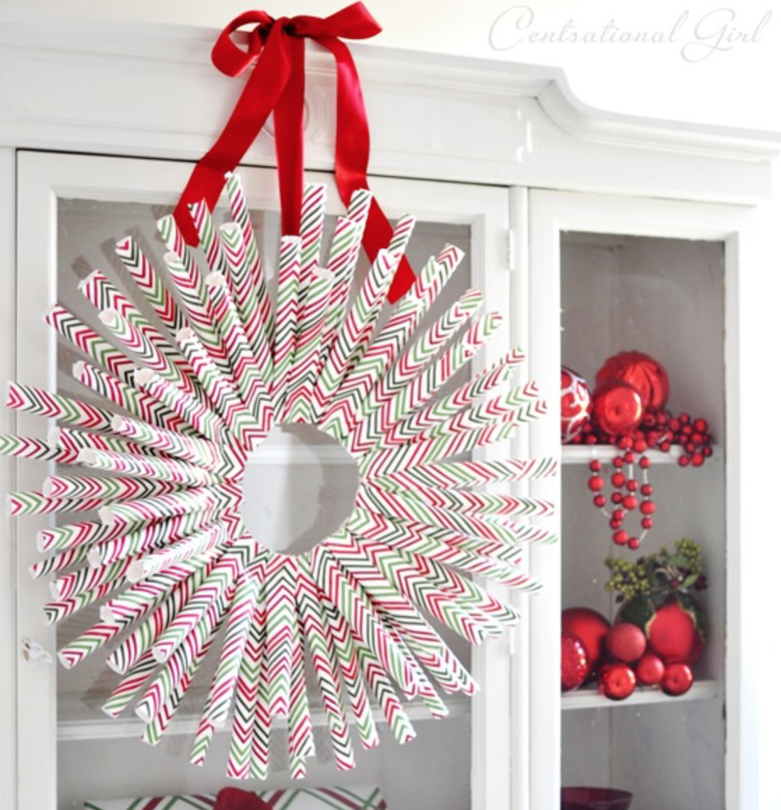 Easy DIY Christmas Wreath
 75 Cheap & Easy DIY Christmas Wreaths Prudent Penny Pincher
