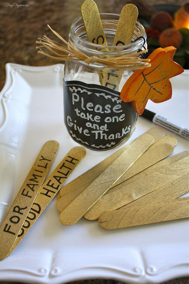 Easy DIY Thanksgiving Decorations
 19 Totally Easy & Inexpensive DIY Thanksgiving Decorations