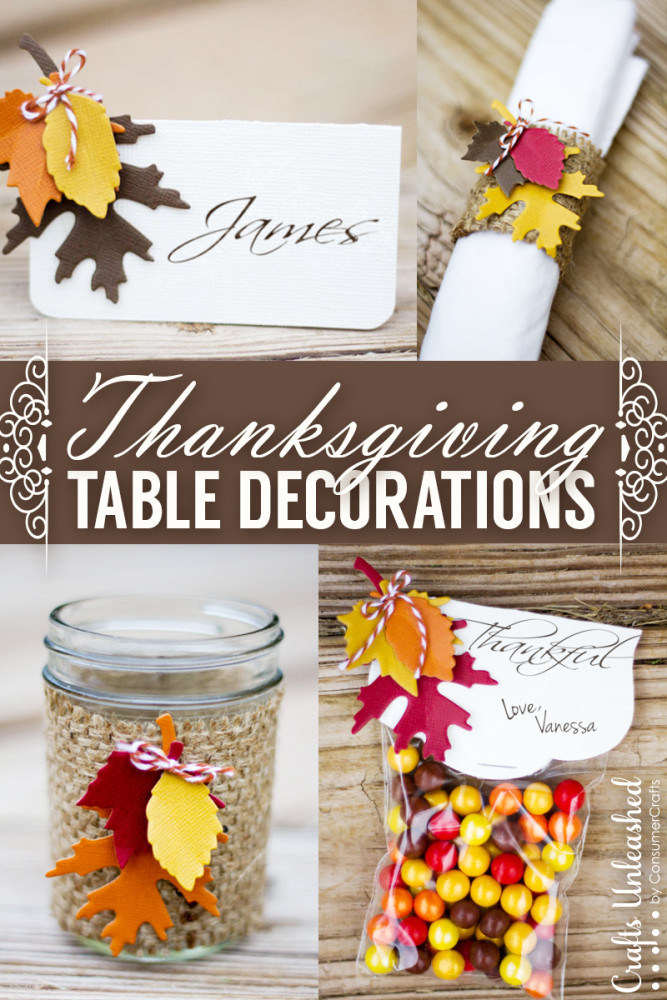 Easy DIY Thanksgiving Decorations
 Thanksgiving Table Decor Easy & Festive Crafts Unleashed