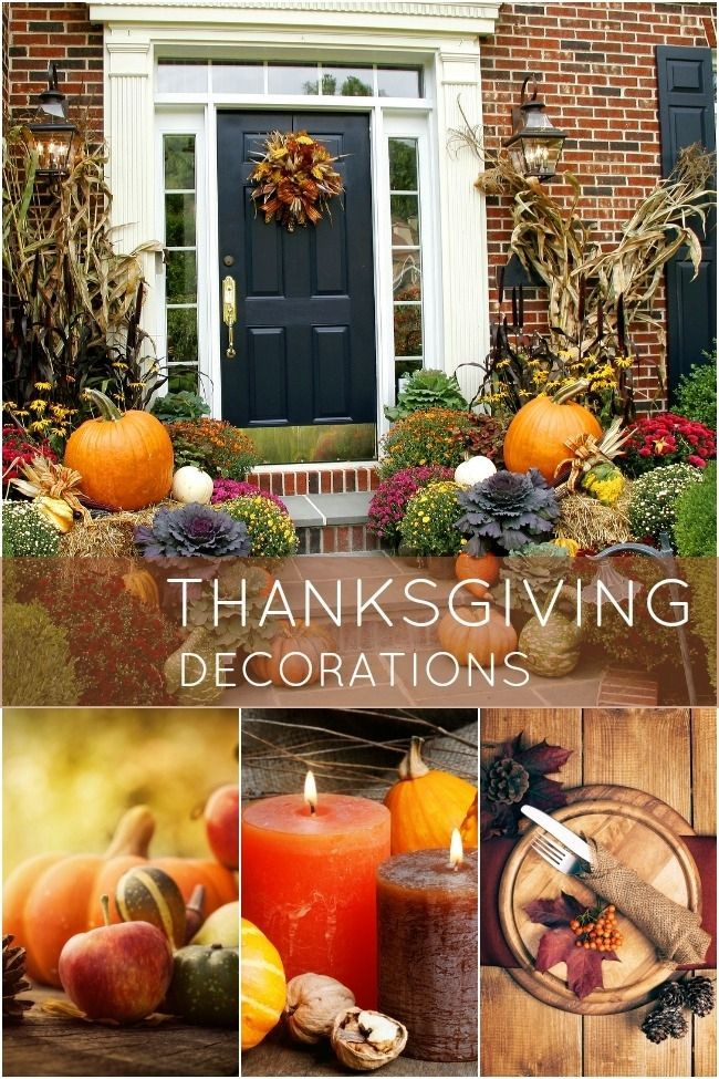 Easy DIY Thanksgiving Decorations
 20 Easy Thanksgiving Decorations for Your Home