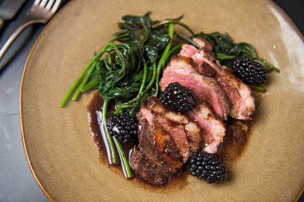 Easy Duck Breast Recipes
 Five Spice Duck Breast With Blackberries Recipe NYT Cooking