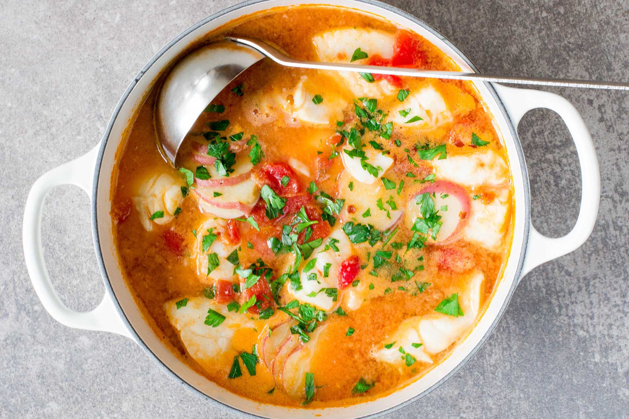 Easy Fish Stew Recipe
 Fish Stew with Ginger and Tomatoes Recipe