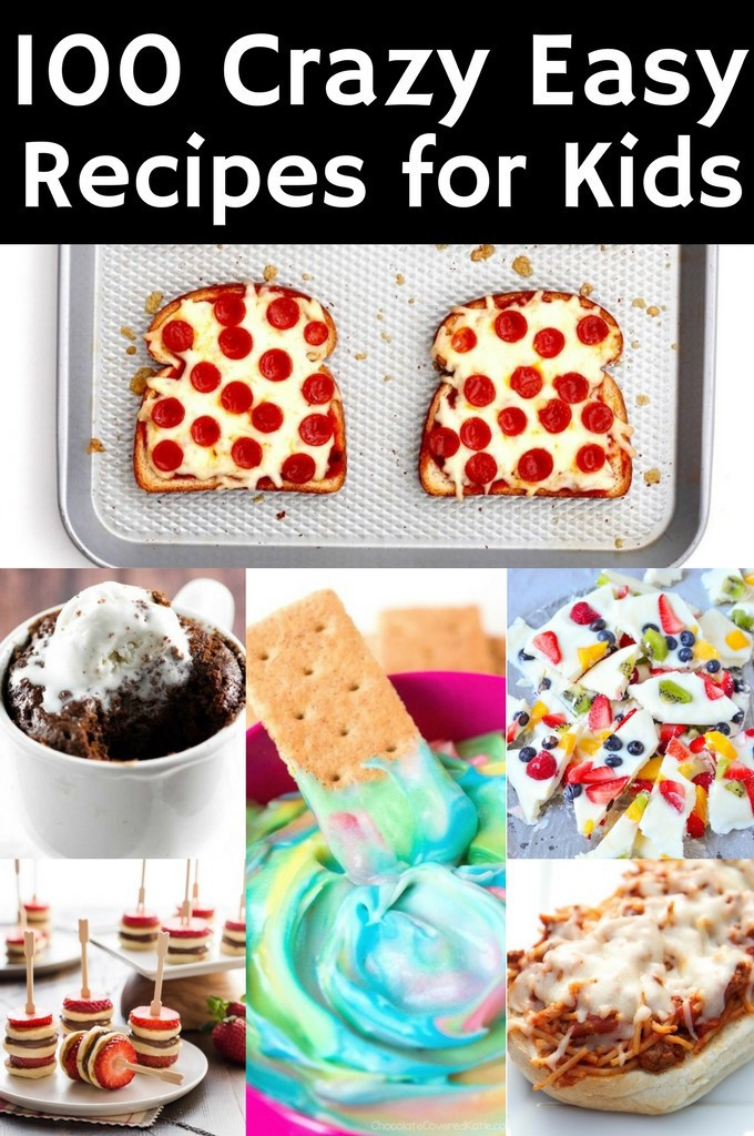 Easy Food Recipe For Kids
 100 Crazy Easy Recipes for Kids