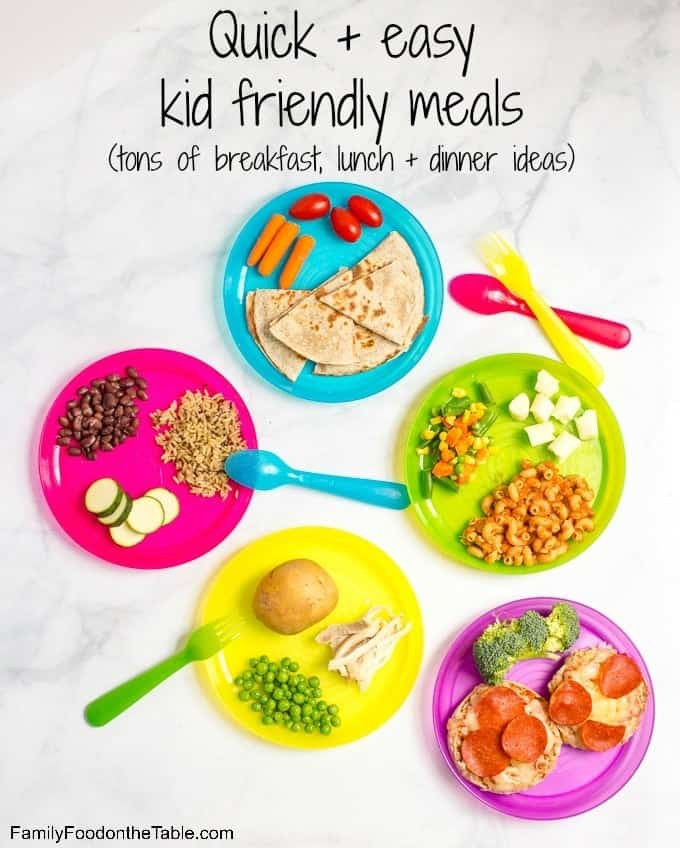 Easy Healthy Dinner Recipes Kid Friendly
 Healthy quick kid friendly meals Family Food on the Table