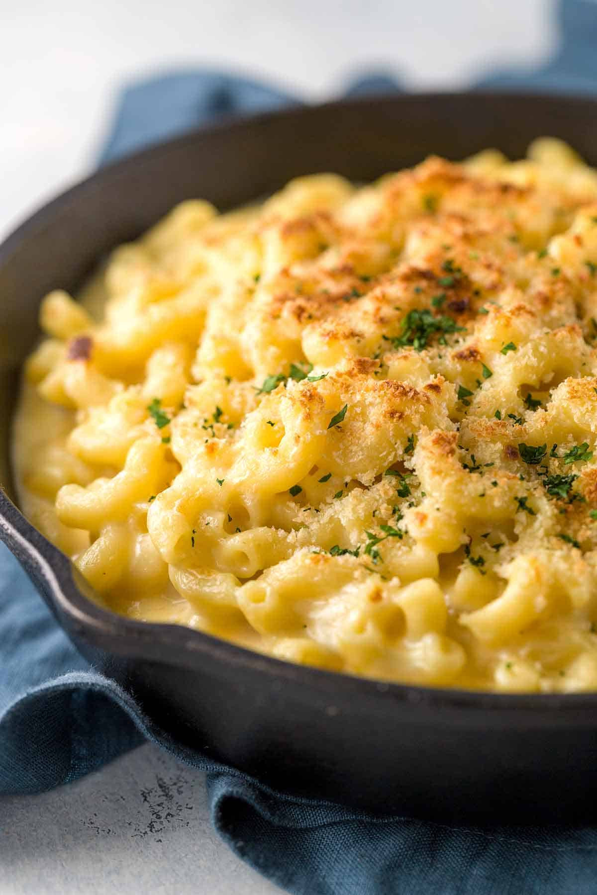 Easy Homemade Macaroni And Cheese Baked
 Baked Macaroni and Cheese with Bread Crumb Topping