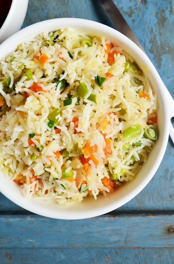 Easy Indian Rice Recipes
 veg fried rice recipe easy Indian veg fried rice recipe